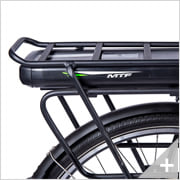 Bicicletta elettrica da città URBAN 1.2 (17): particolare portapacchi