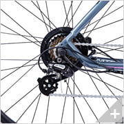 Bicicletta elettrica da cross da donna SPORT 4.2 W (17): particolare cambio posteriore