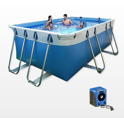 Pompa di calore per piscine in legno e piscine fuori terra Heat Hot Splash: caratteristiche principali