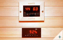 Sauna infrarossi da interno Pami 4 - Foto 3 - Pannello di controllo e Radio FM