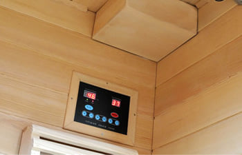 Sauna infrarossi Aurora - Incluso nel kit sauna - Pannello di controllo