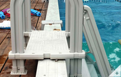 Scala vetroresina piscine interrate Model-In24 - Foto 2