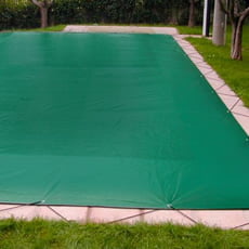Copertura invernale piscina interrata vetroresina Gardenia